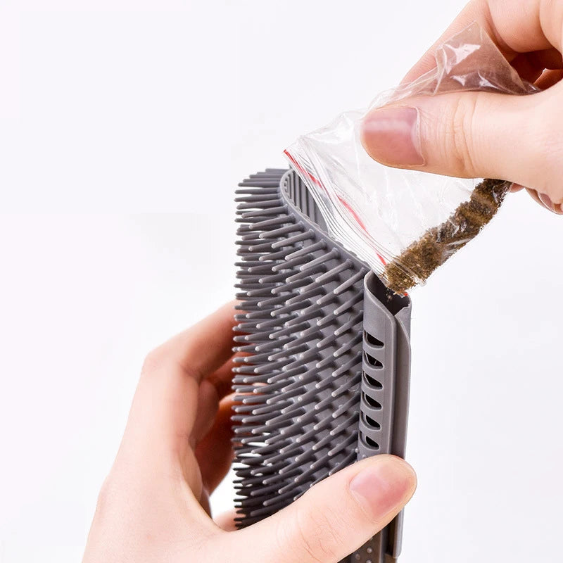 Massage Pet Brush Corner Cat Scrubber Comb Play Cat Toy - VAILEO