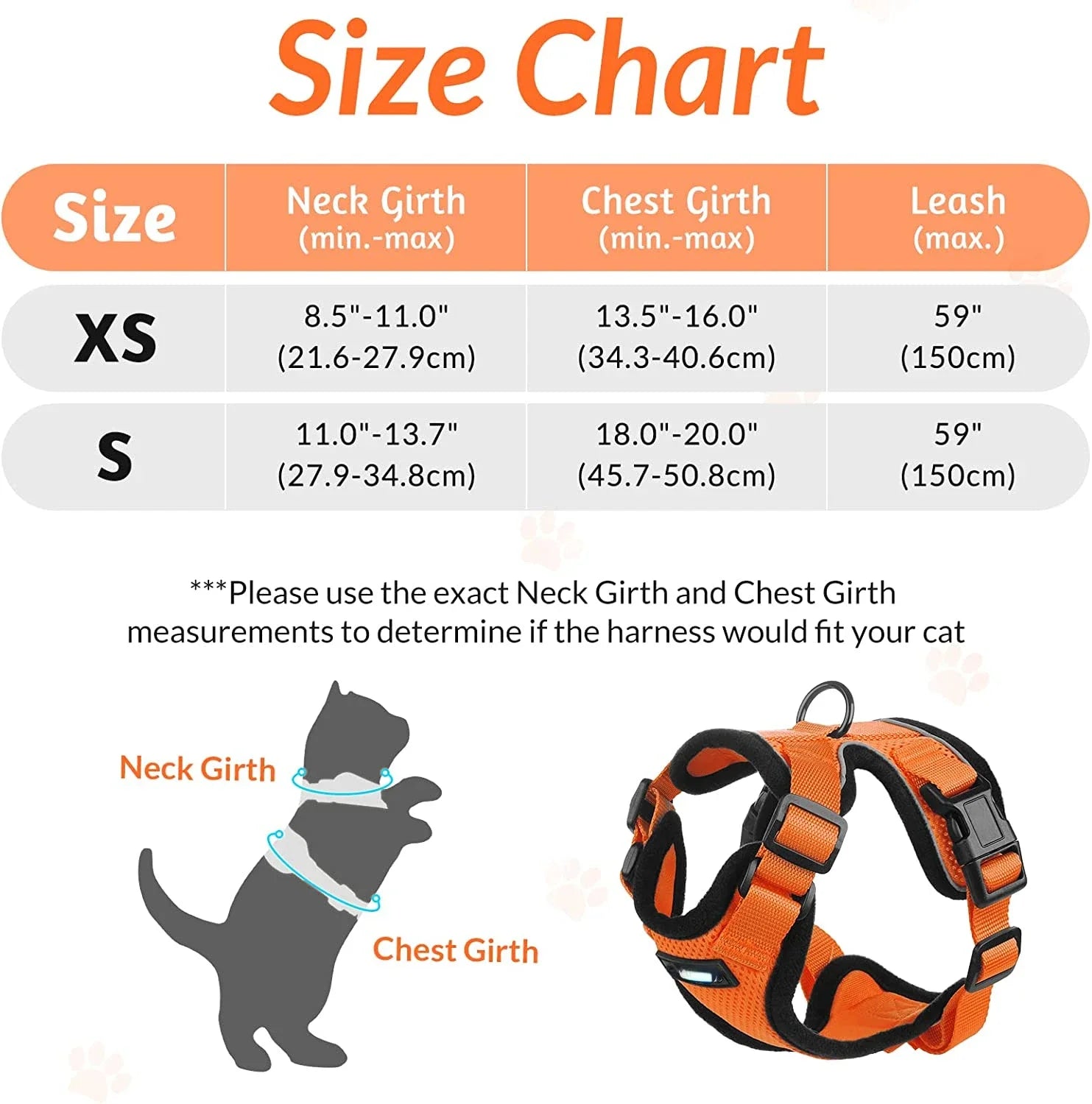 Cat Harness and Leash for Walking - VAILEO