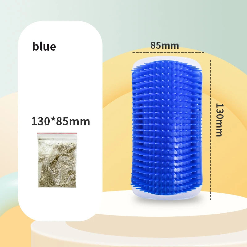 Massage Pet Brush Corner Cat Scrubber Comb Play Cat Toy - VAILEO