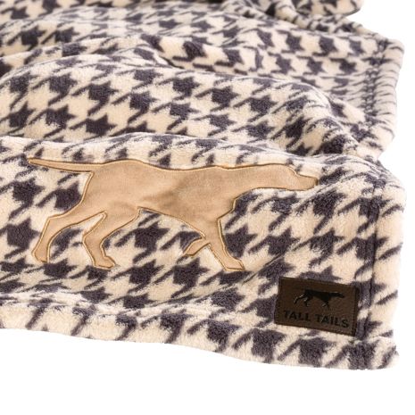 Tall Tails Houndstooth Dog Blanket 30X40 - VAILEO