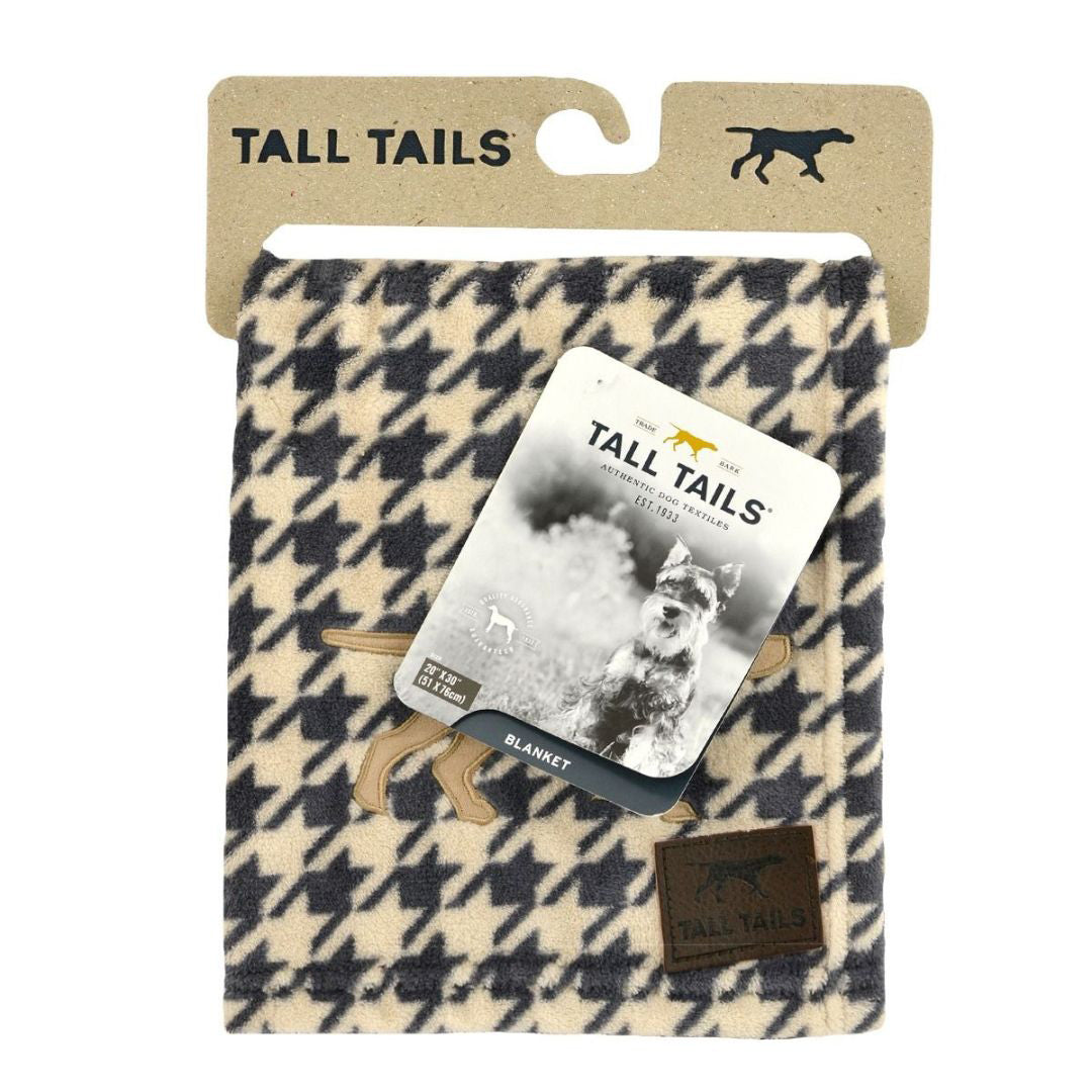 Tall Tails Dog Blanket Houndstooth 20X30 - VAILEO