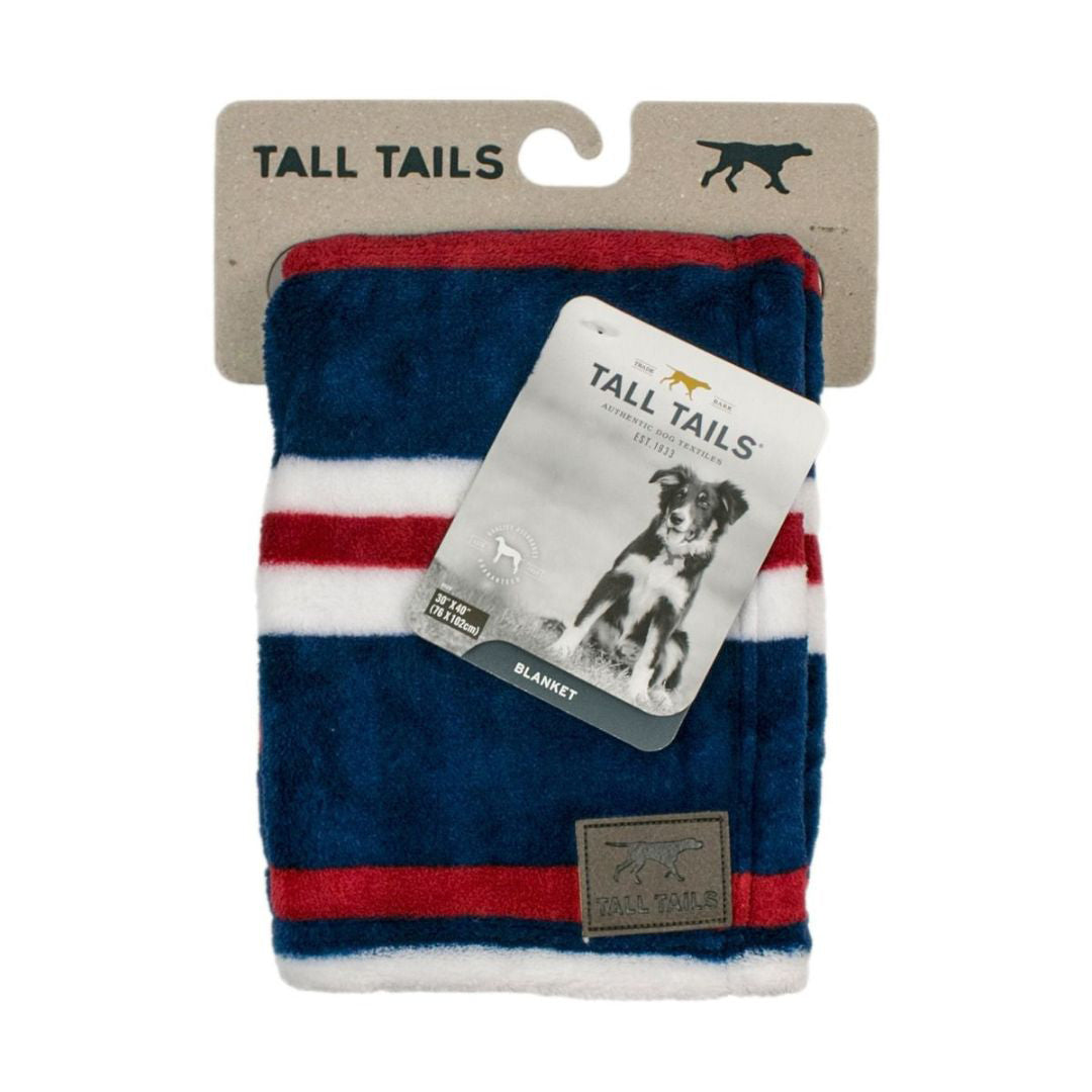 Tall Tails Dog Blanket Nautical Stripe 30X40 - VAILEO