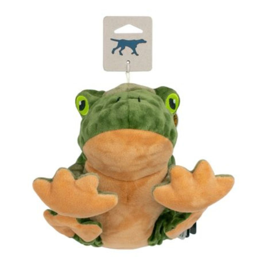 Tall Tails Animated Frog Plush Dog Toy - VAILEO