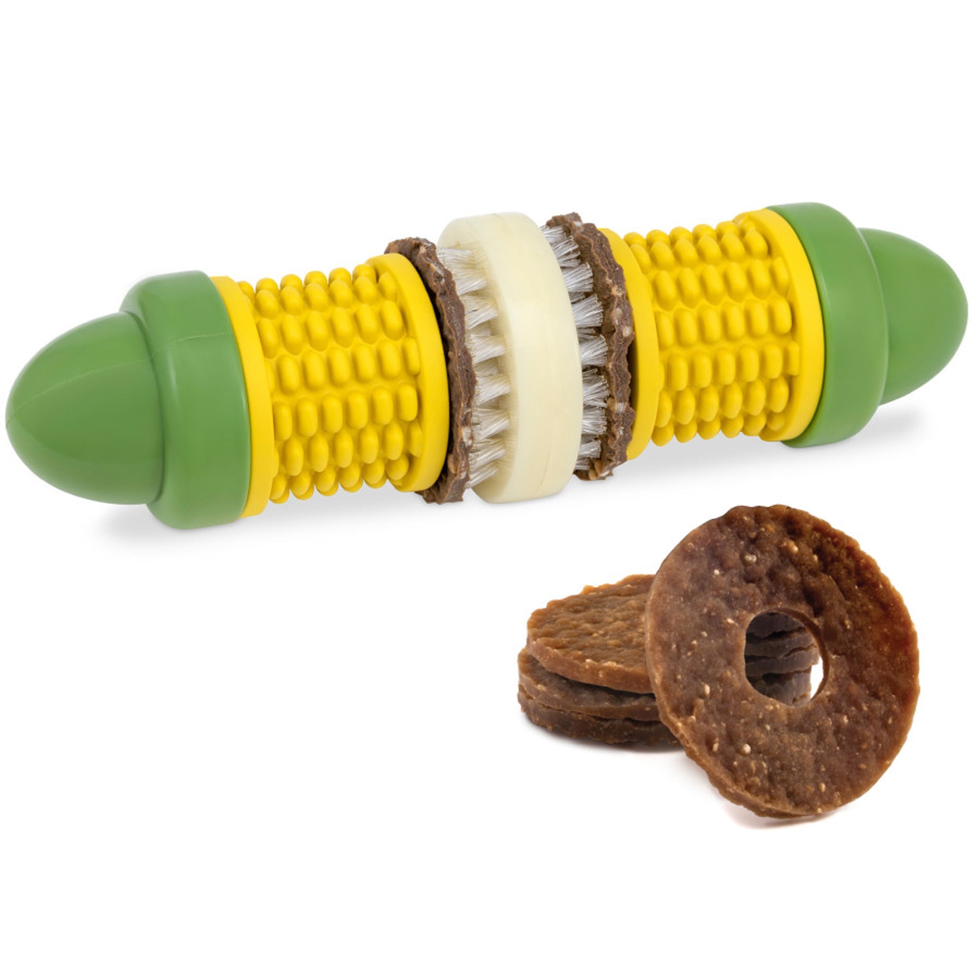 Busy Buddy Cravin’ Corncob Treat Holding Dog Toy 1ea/SM/MD