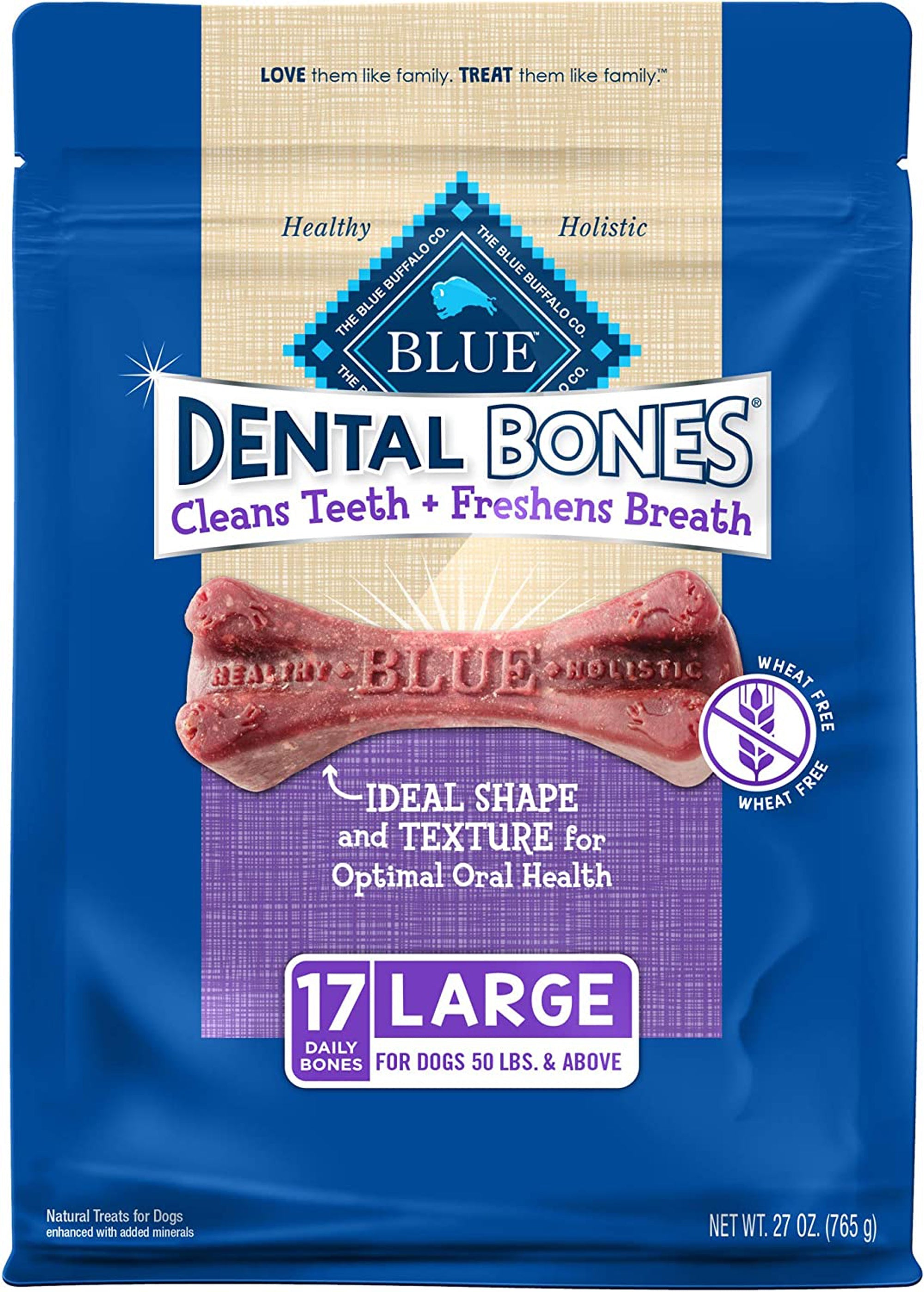 Blue Buffalo Dental Bones Large 27oz