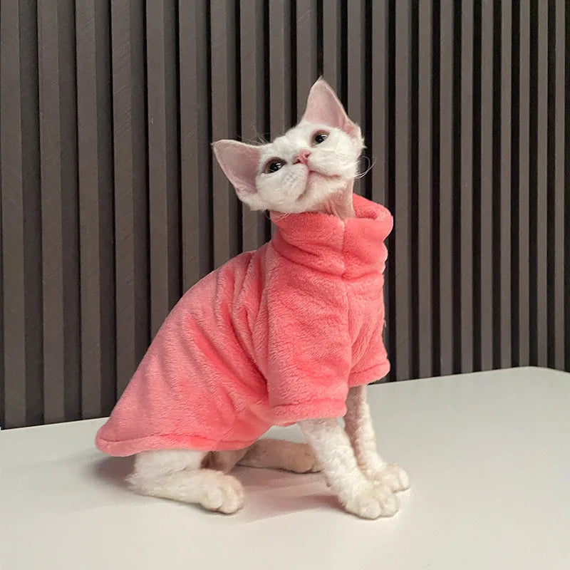 Winter Hairless Cat Sweater - VAILEO