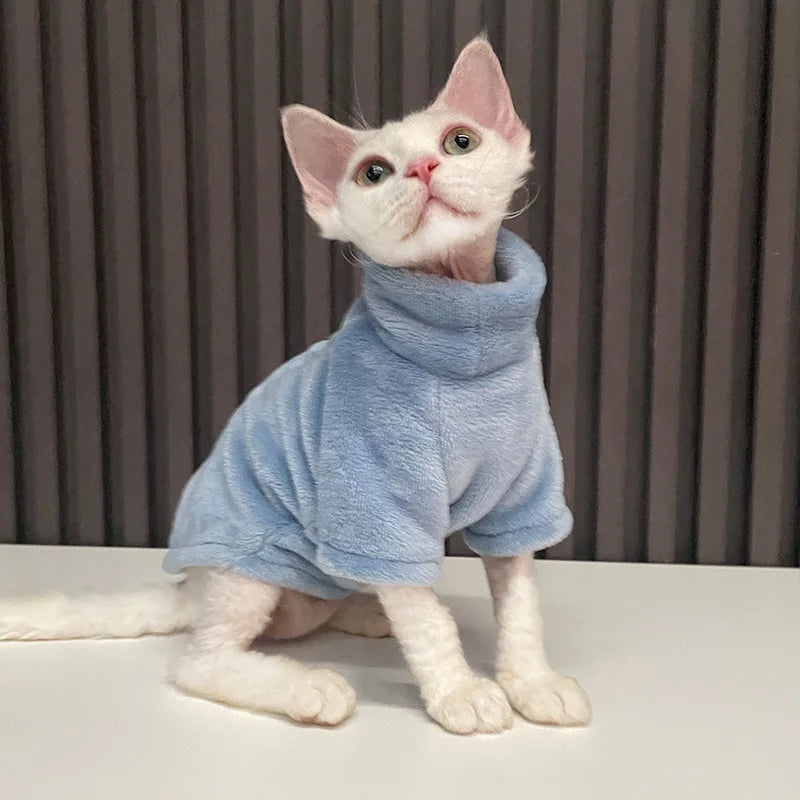 Winter Hairless Cat Sweater - VAILEO