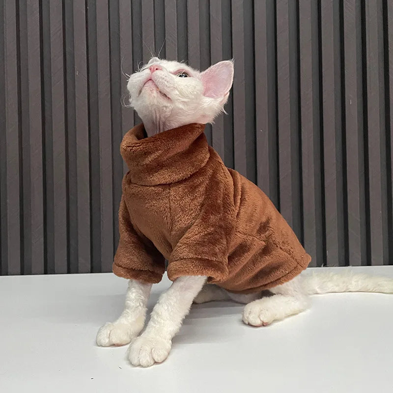 Winter Hairless Cat Sweater - VAILEO